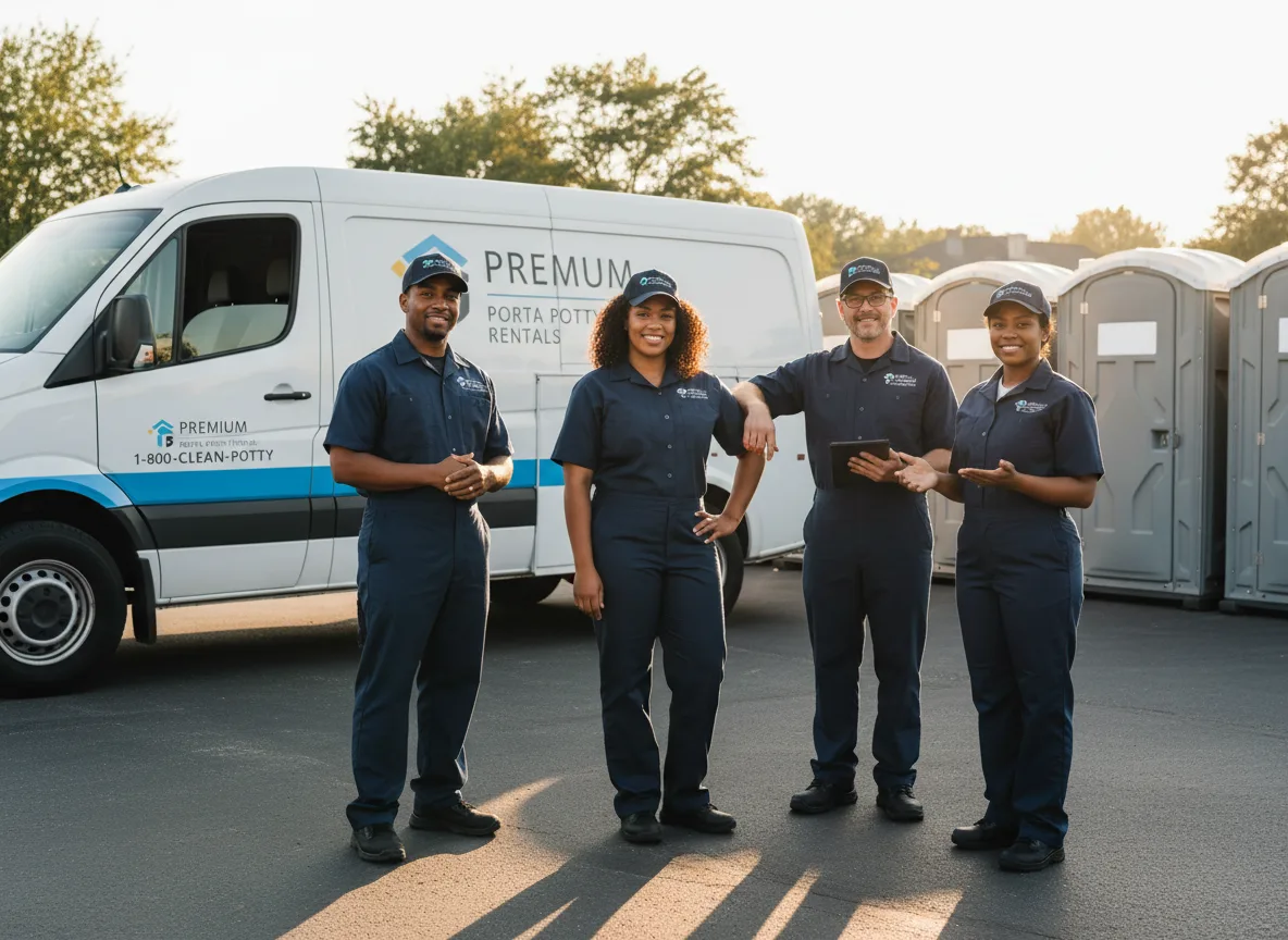 VIP Portable Toilets company in West Liberty, OH
